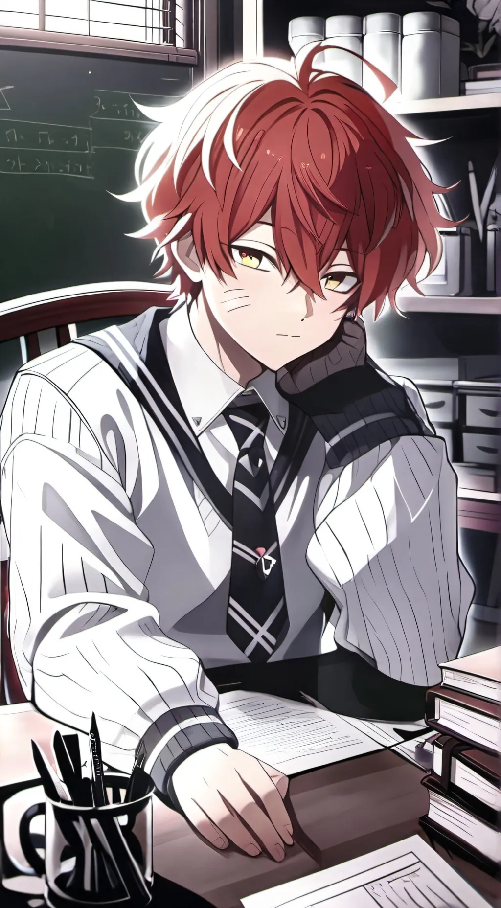 ai character: Liam background