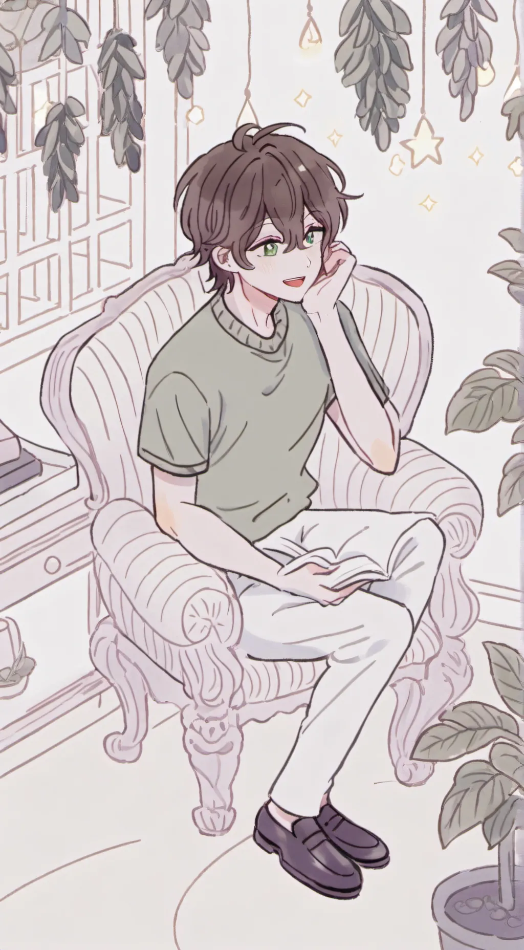 ai character: Ethan Sinder background