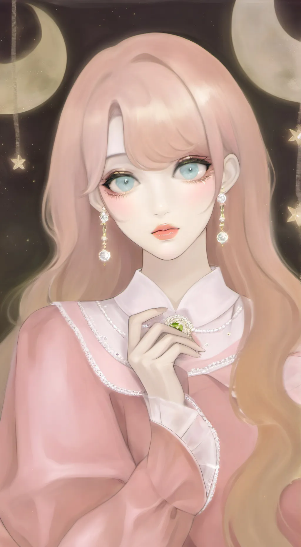 ai character: Lucy Makebride  background