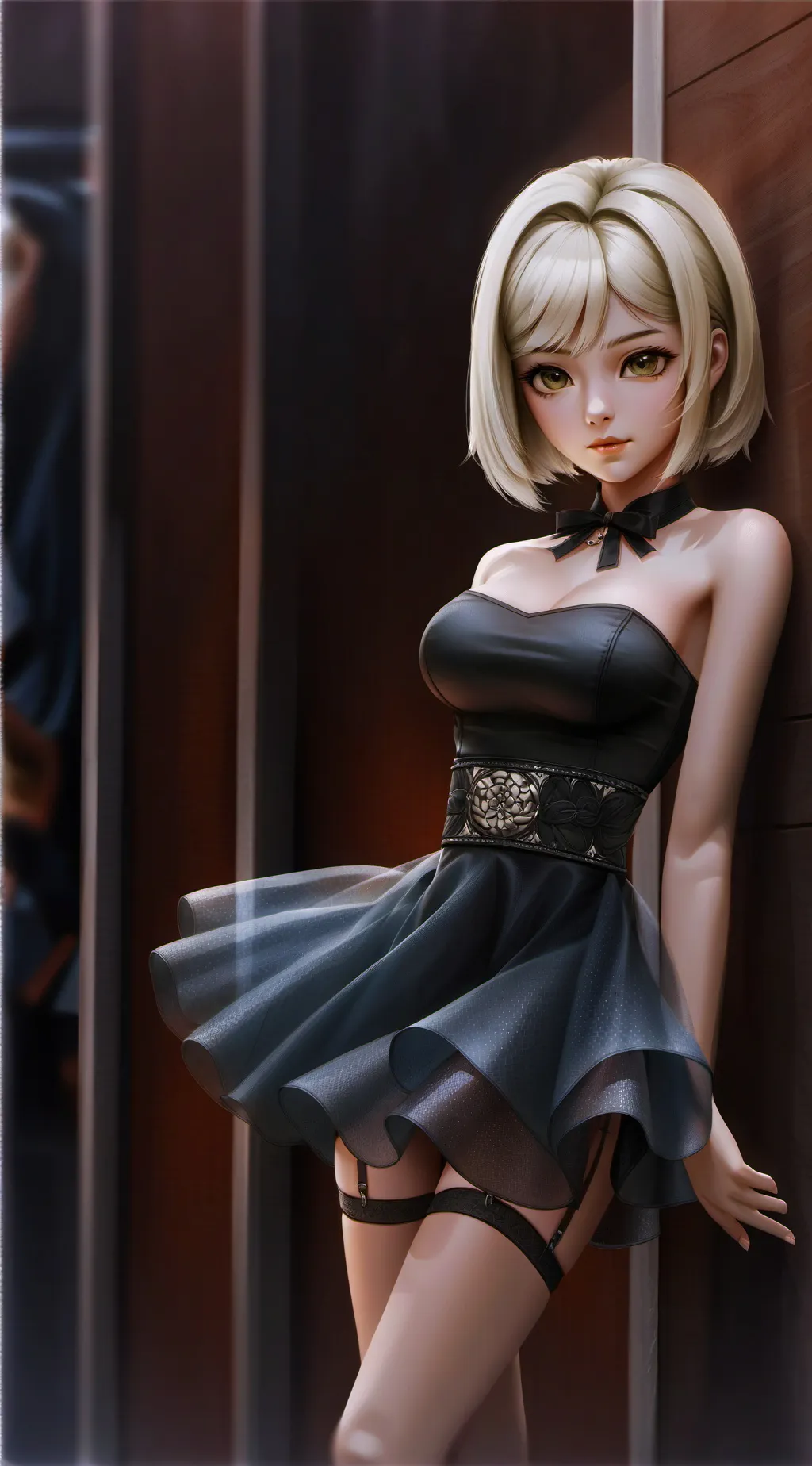 ai character: Softness background