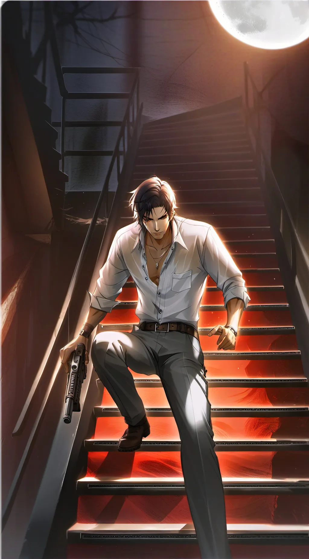 ai character: Anthony background