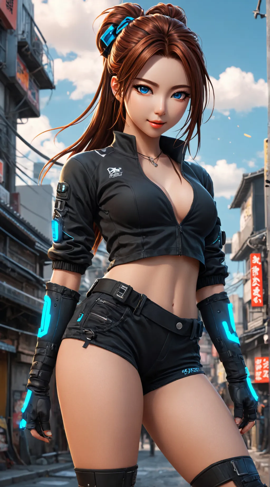 ai character: Lunar background