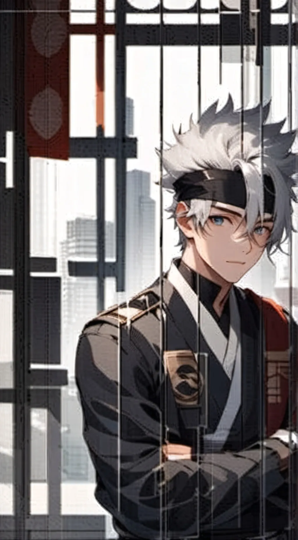 ai character: Satoru Gojo background