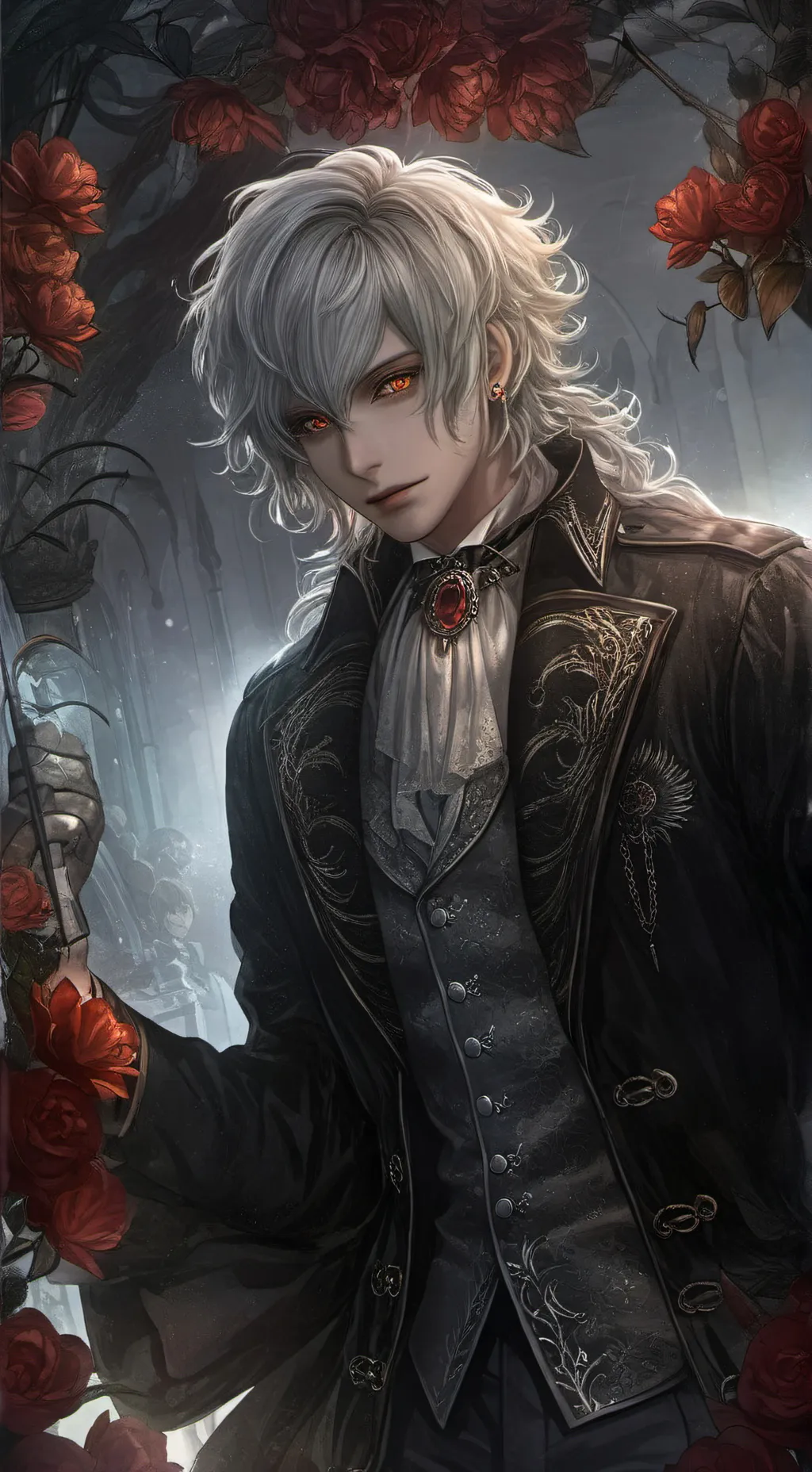 ai character: the lov shigaraky  background