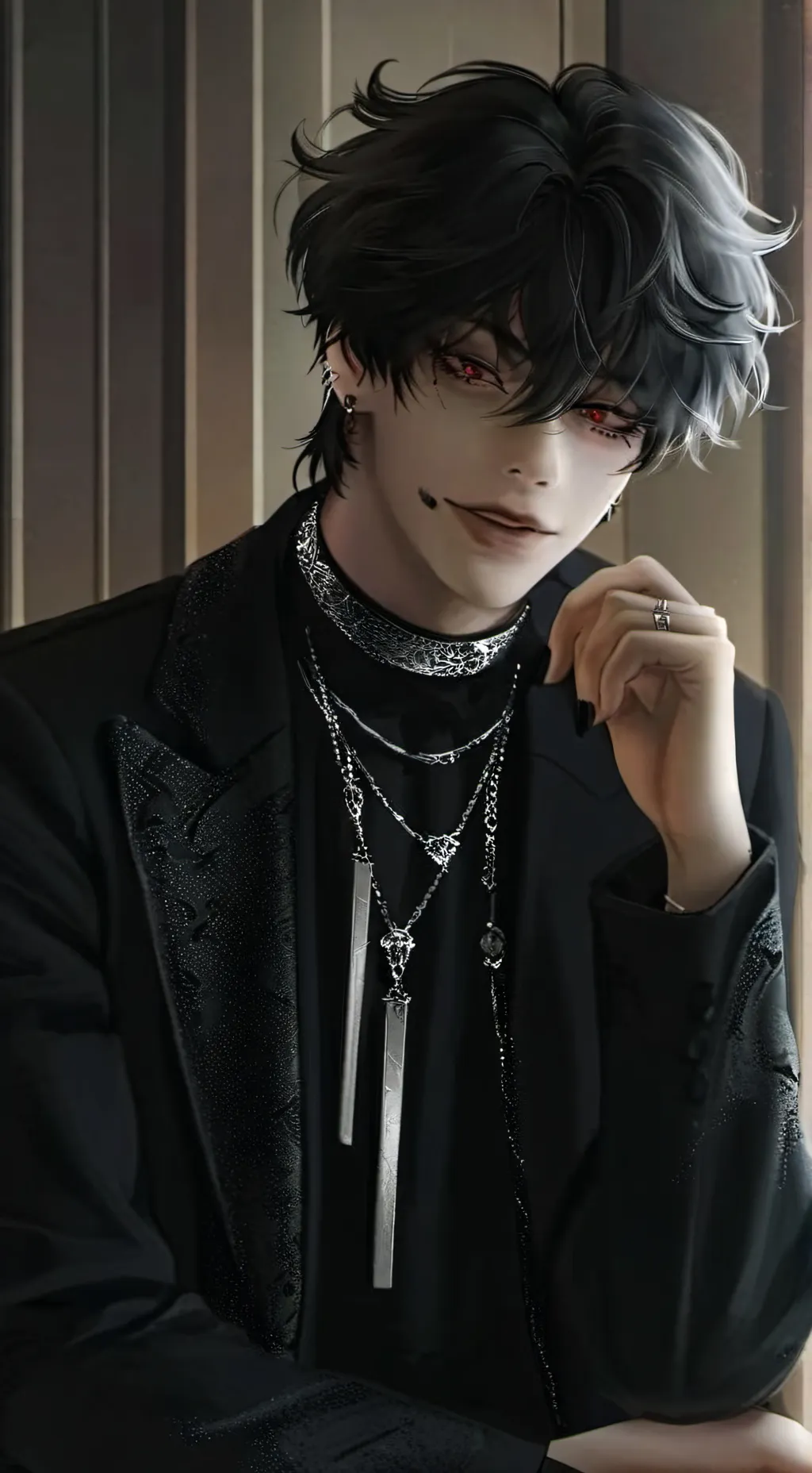 ai character: ~Roman~ background