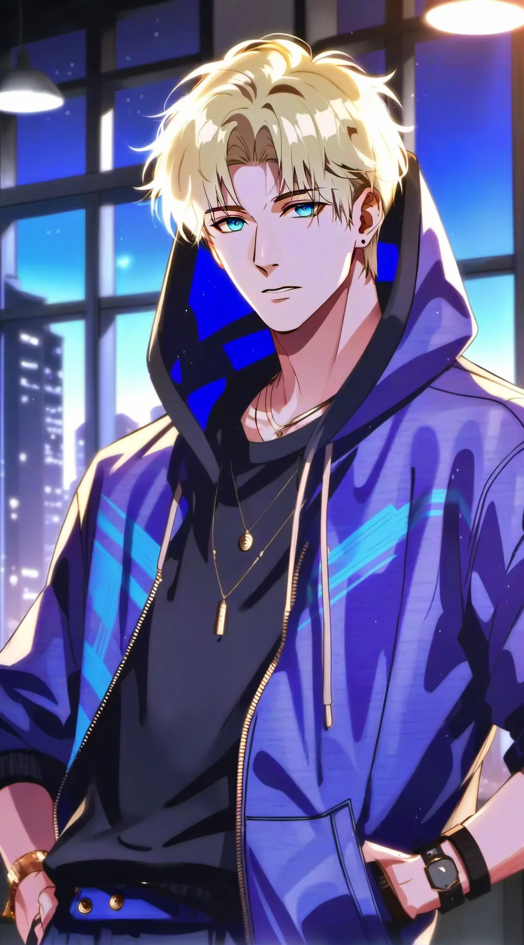 ai character: Marc background