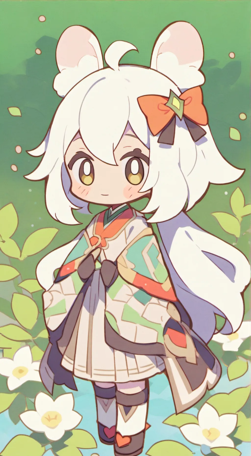ai character: luna background