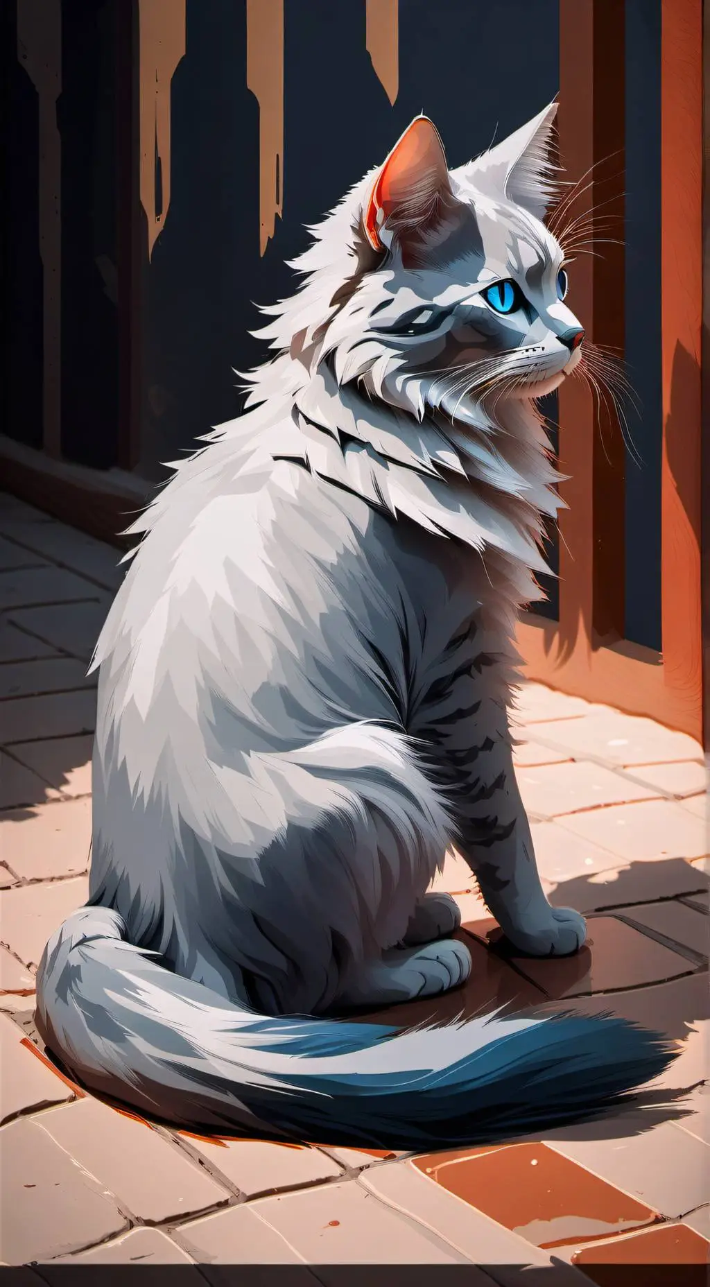 ai character: Ashfur background