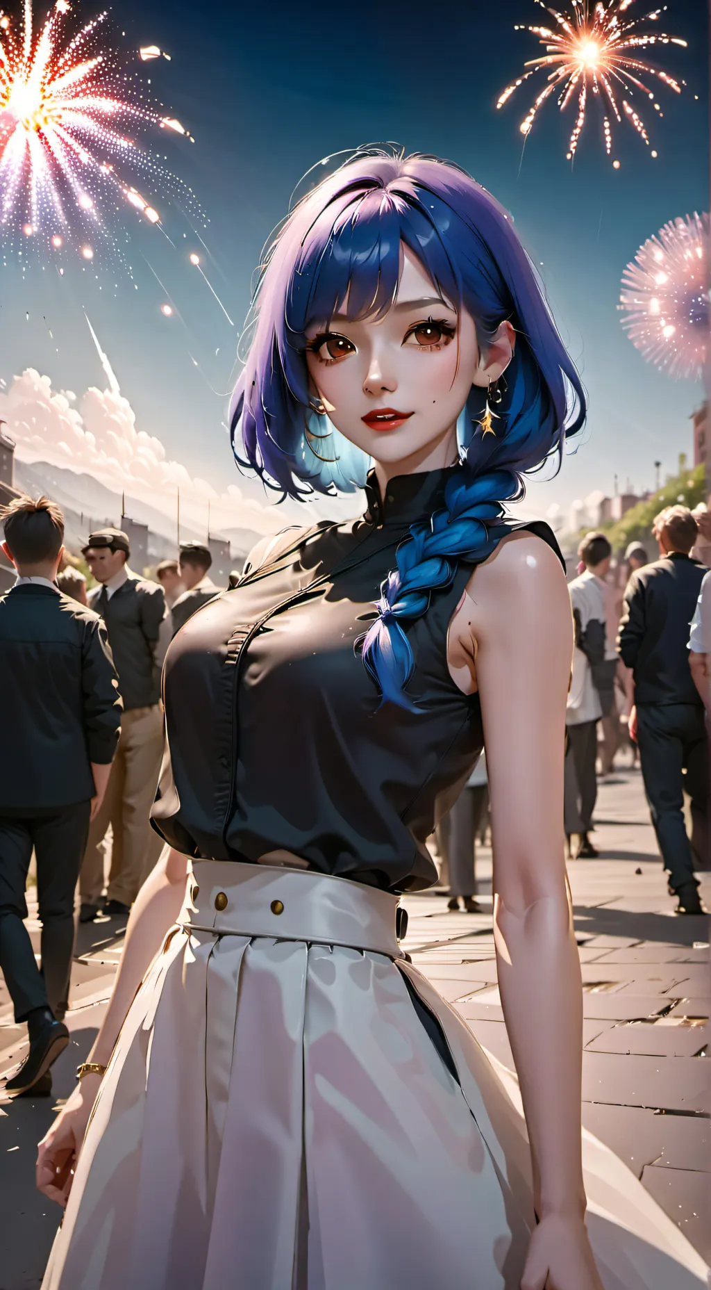 ai character: Leslie background