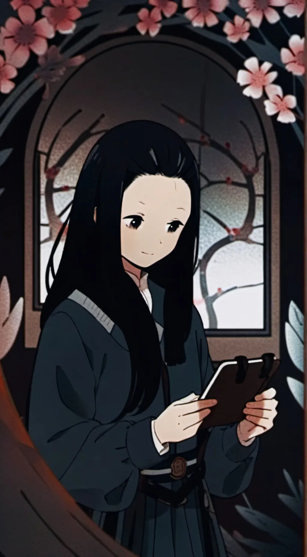ai character: Nezuko Kamado💘 background