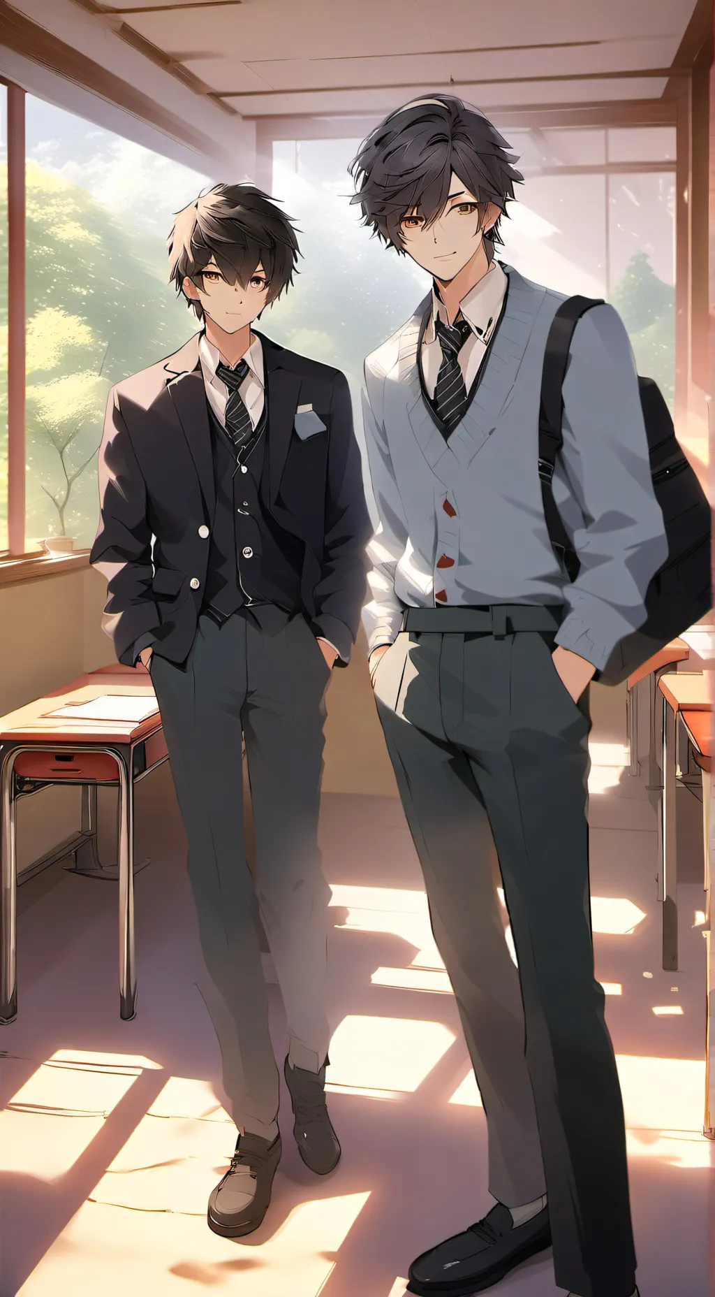 ai character: Kai&Aoki Suzuki background