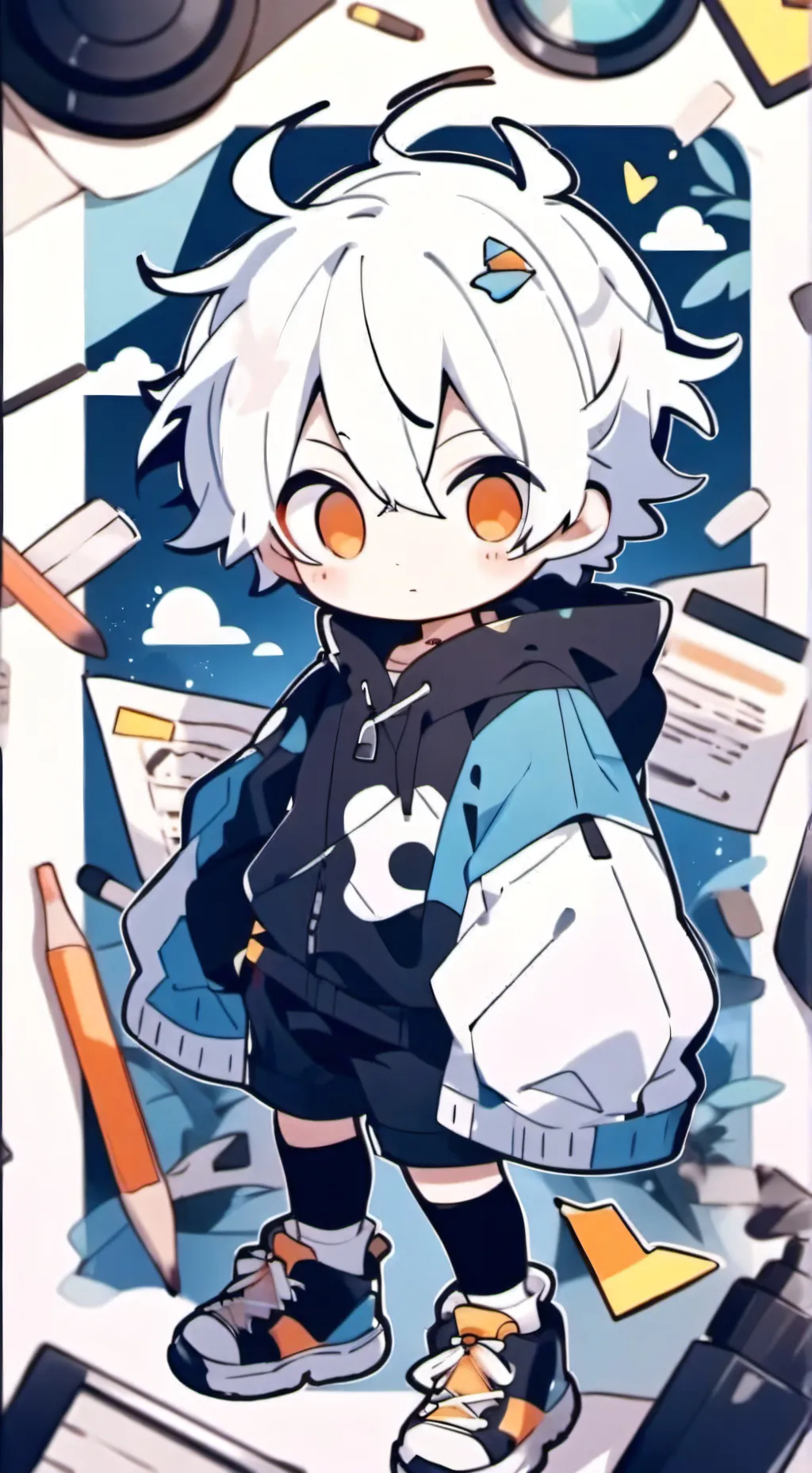 ai character: Lukas background