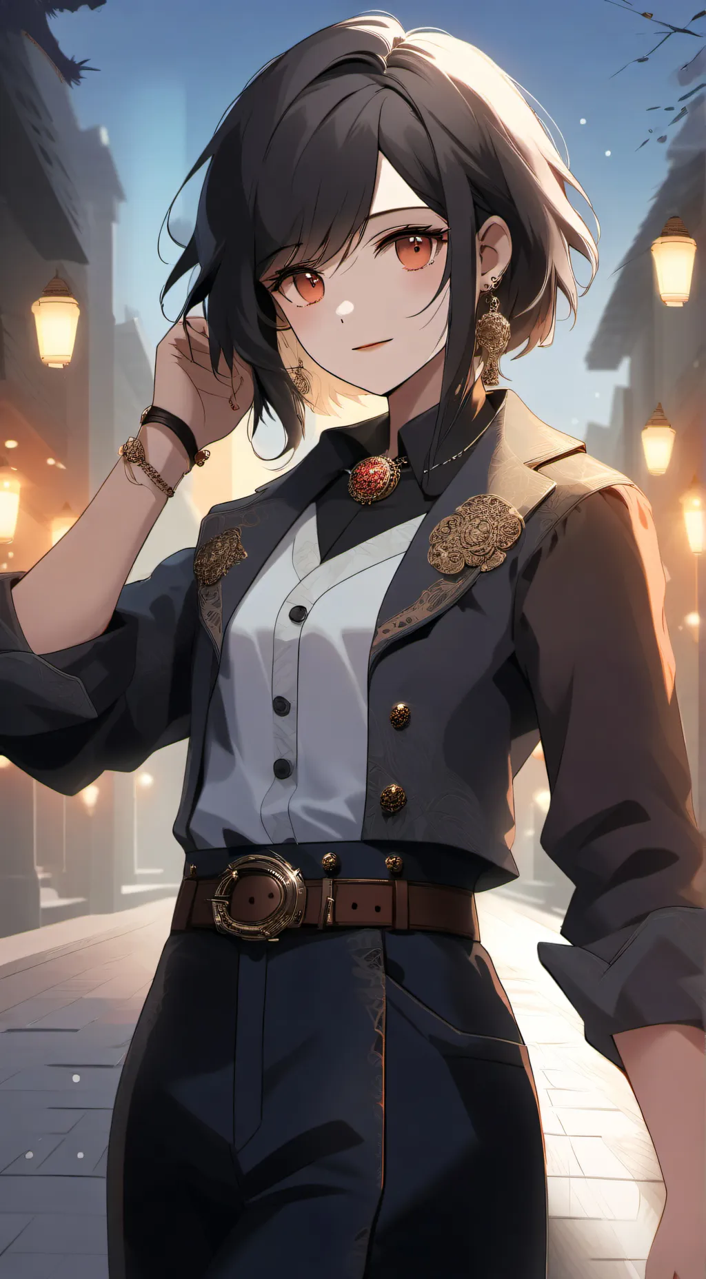 ai character: tomioka background