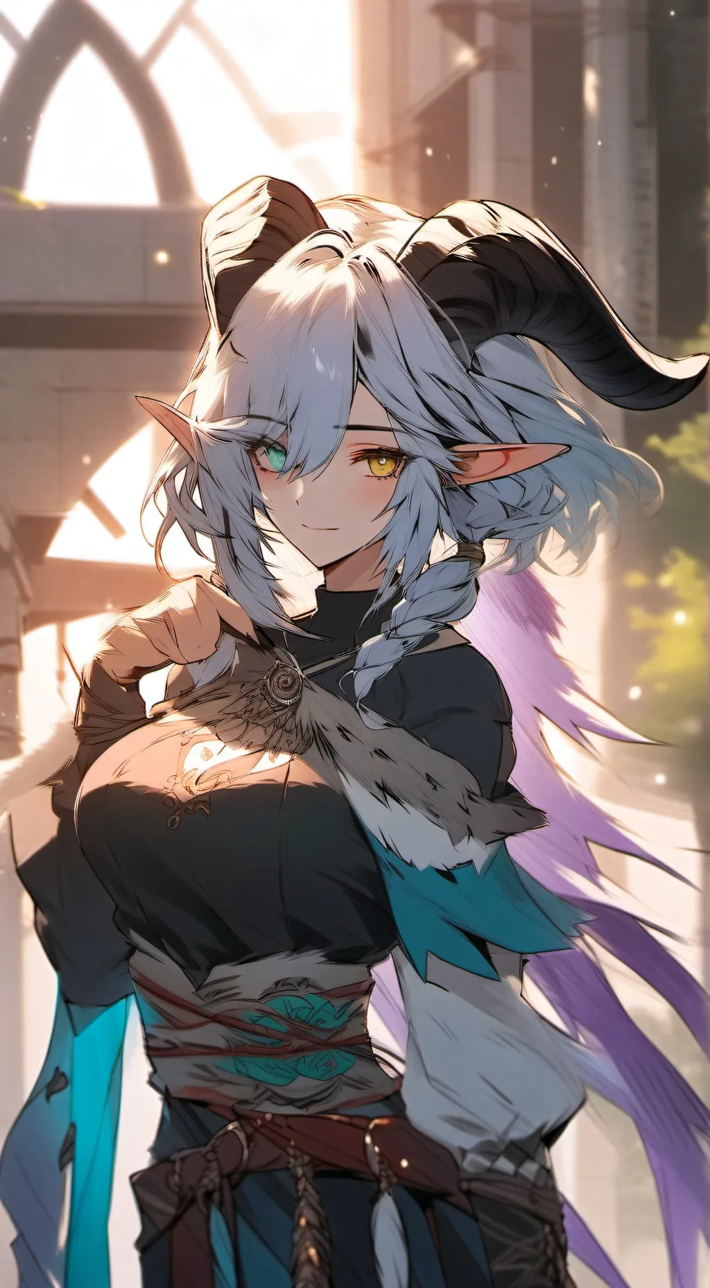 ai character: lululemon background