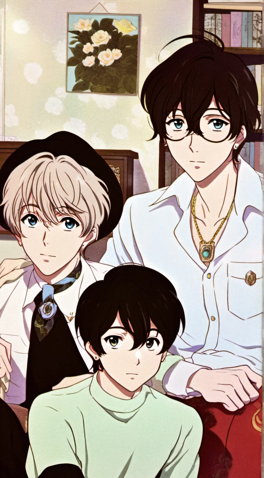 ai character: 3 max Jake jack…. background