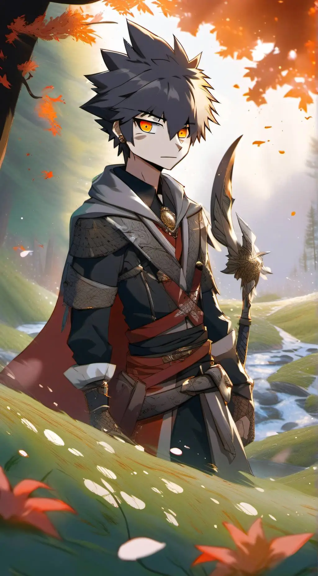 ai character: The gate keeper background