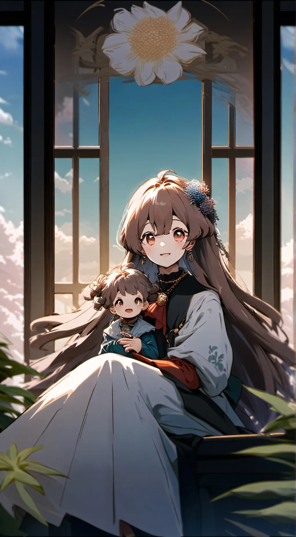 ai character: mom background