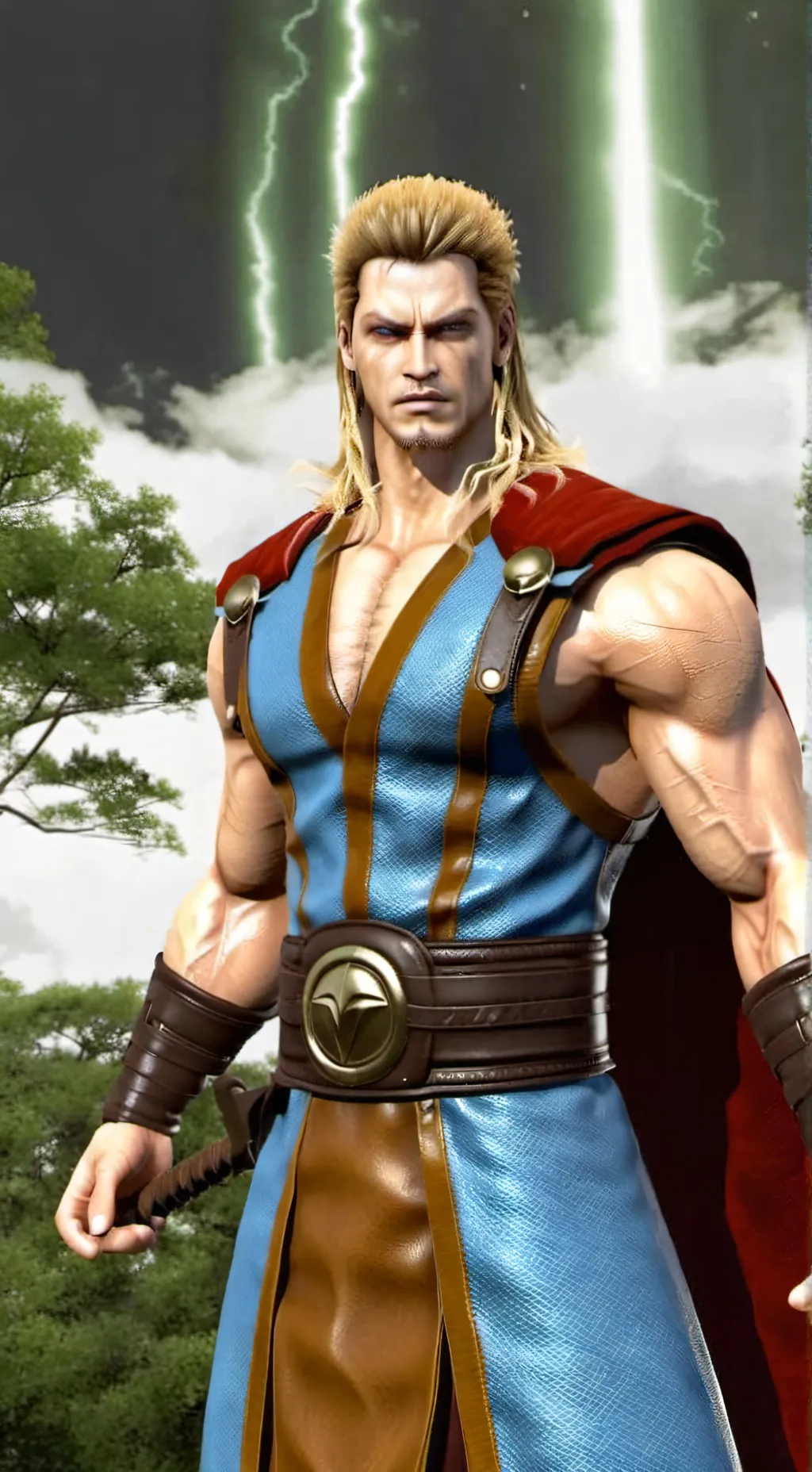 ai character: thor odinson  background