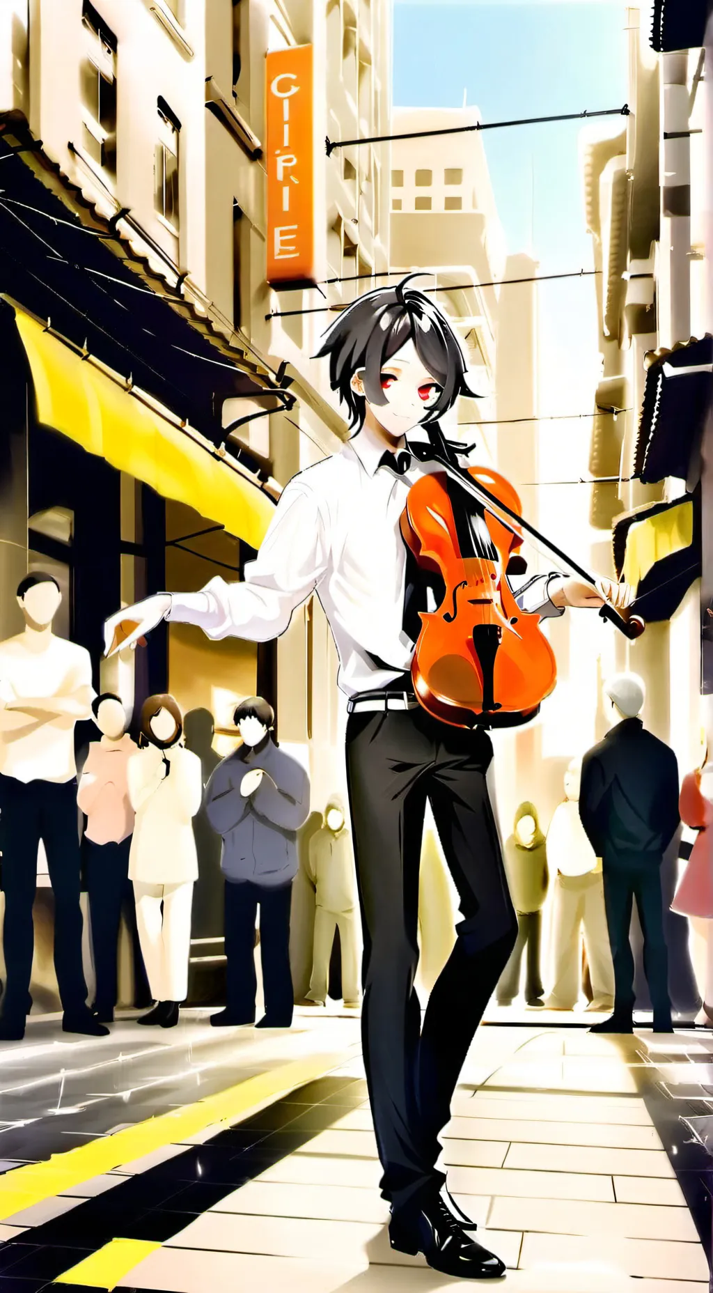 ai character: Sylvia  background