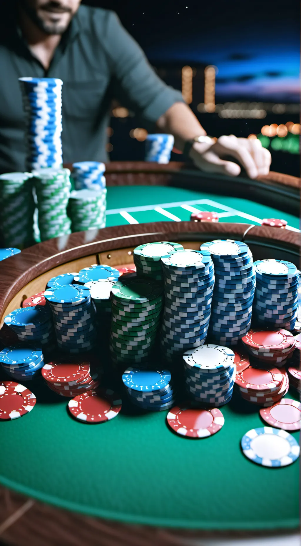 ai character: Kny casino background
