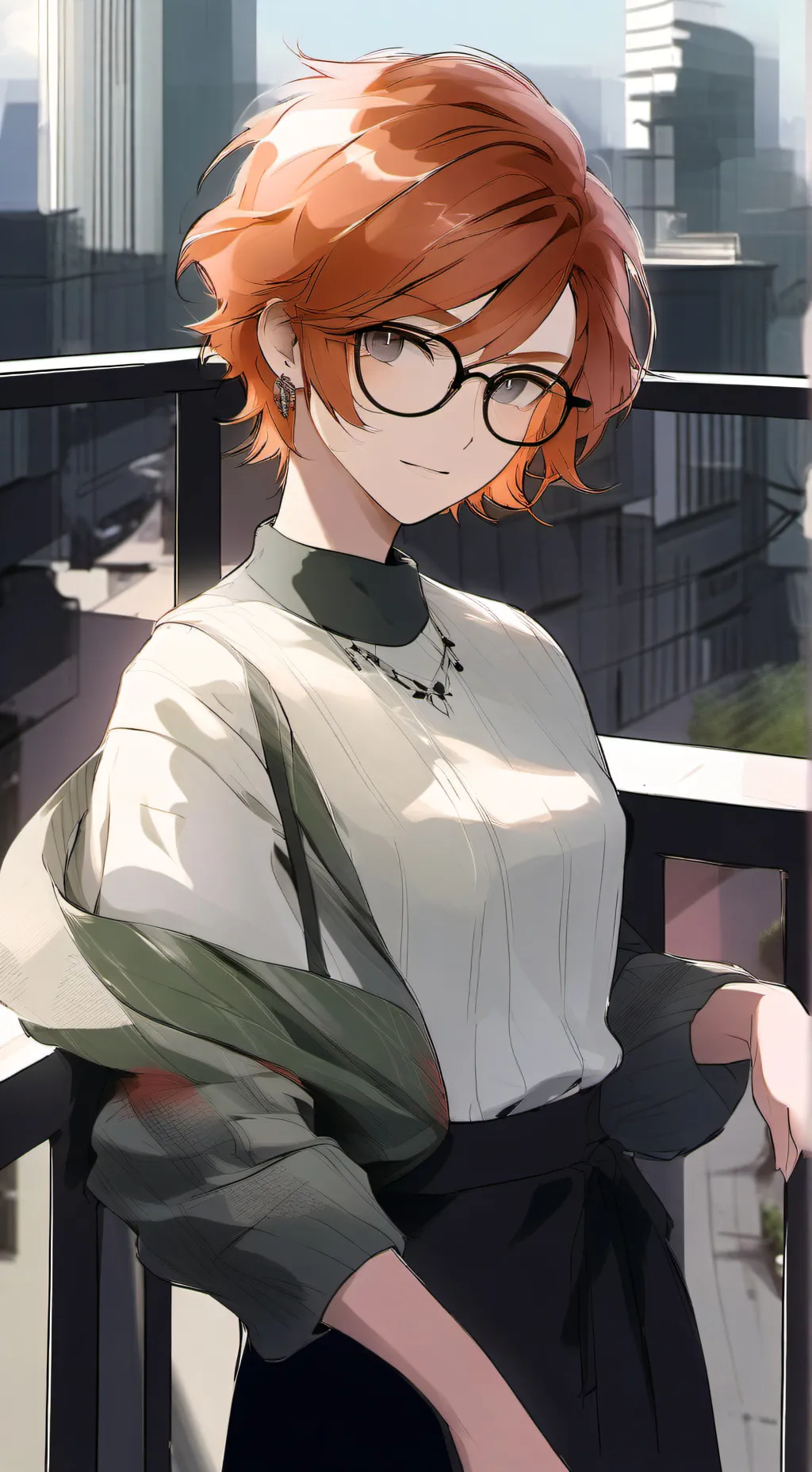 ai character: Split background