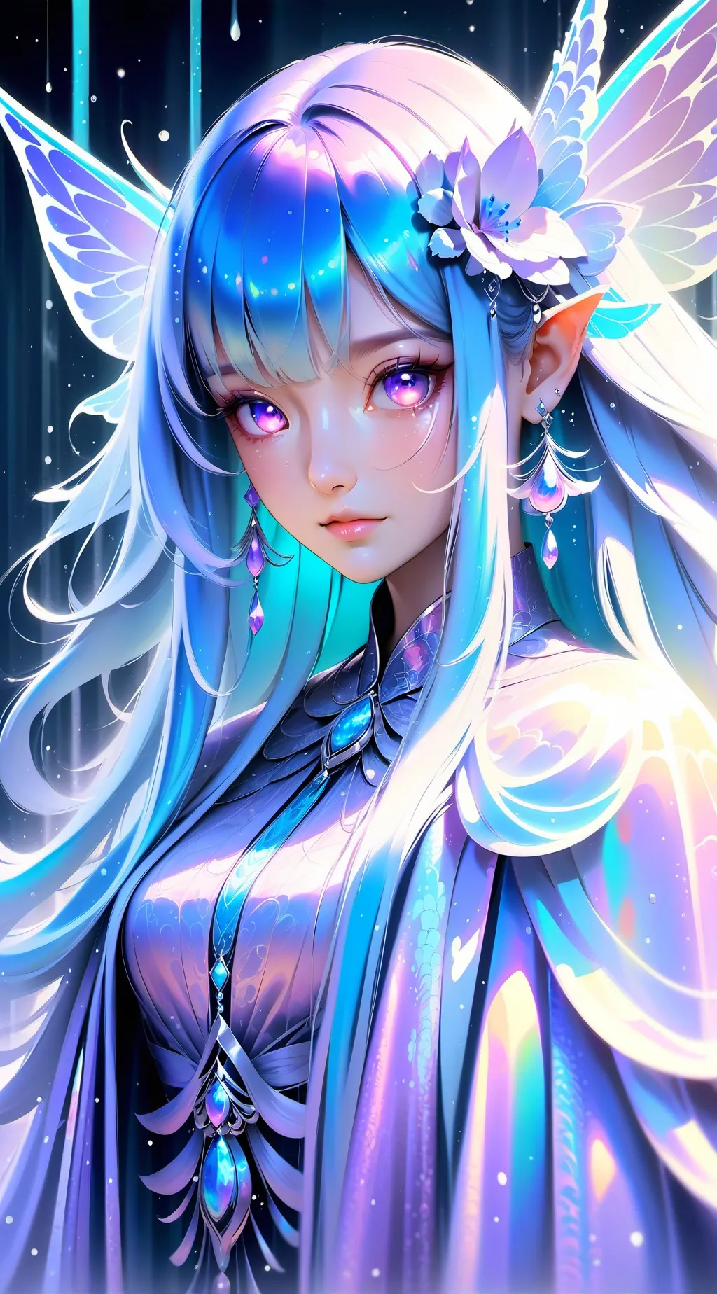 ai character: Lea background