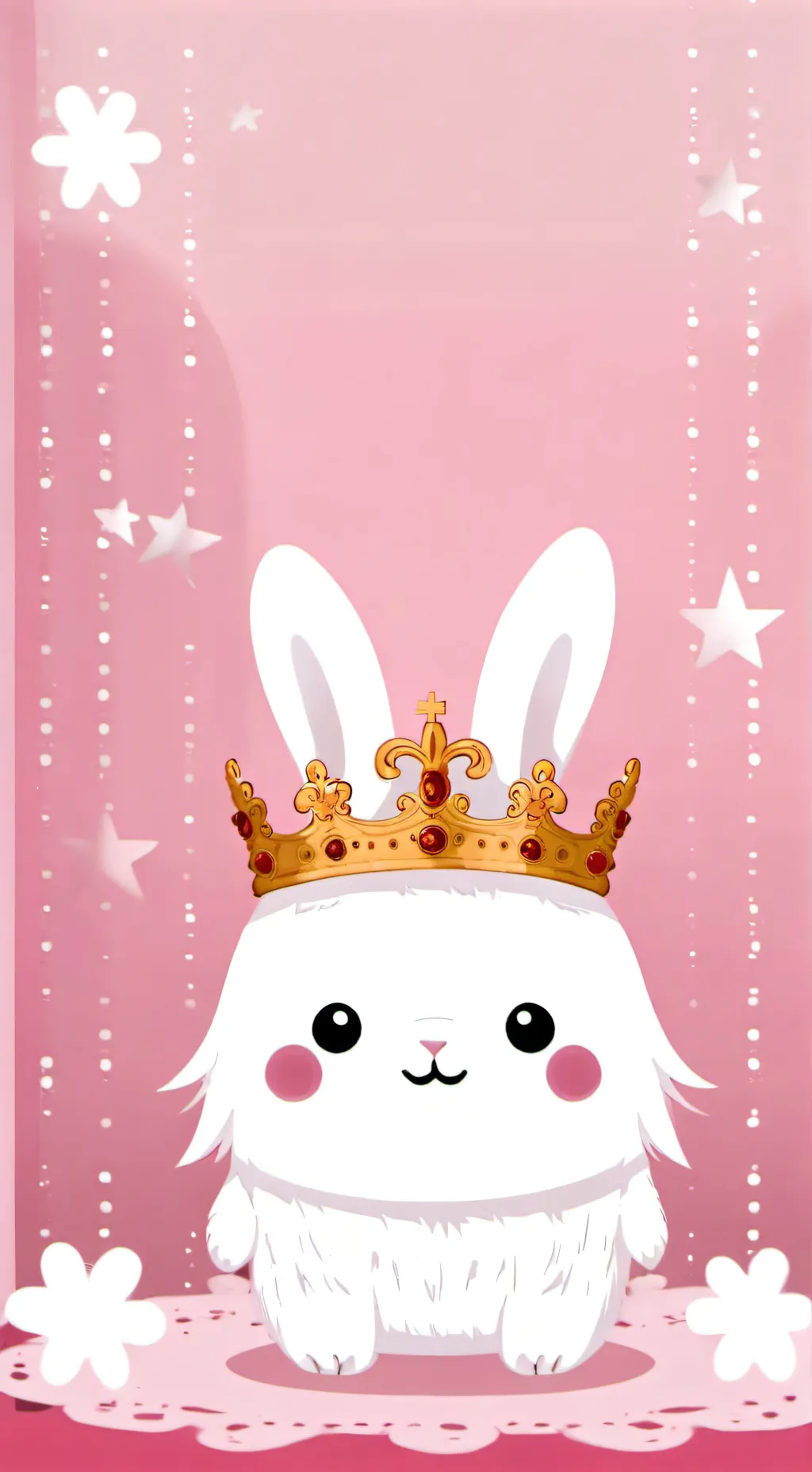 ai character: The bunny queen 2 background