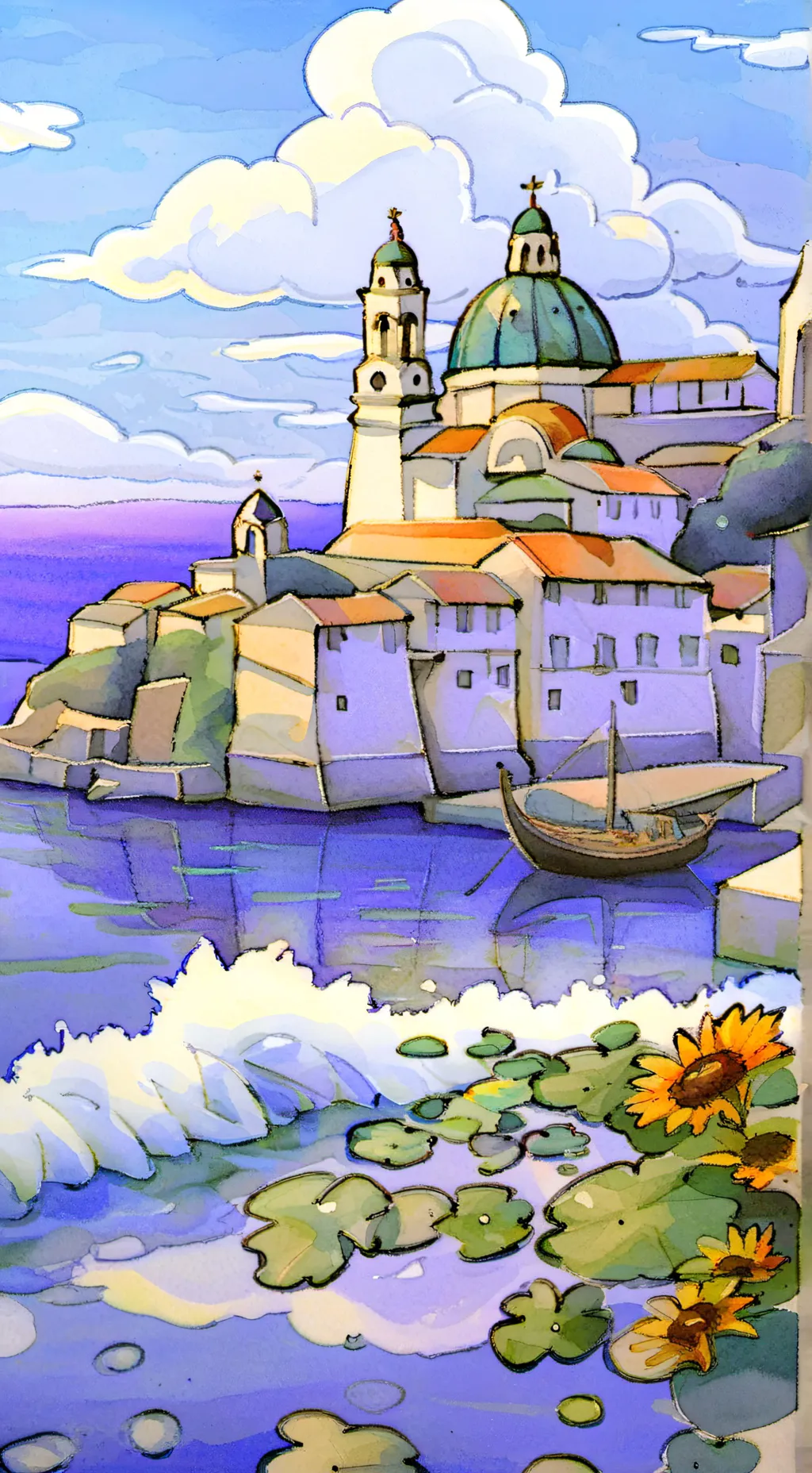 ai character: abonne toi stp background