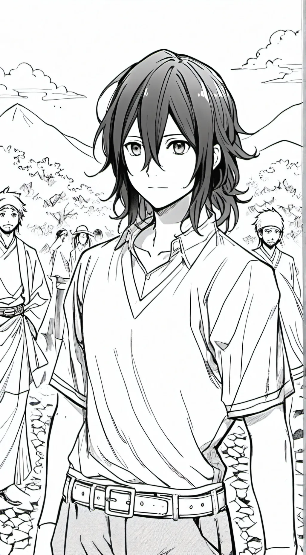 ai character: aizawa  background