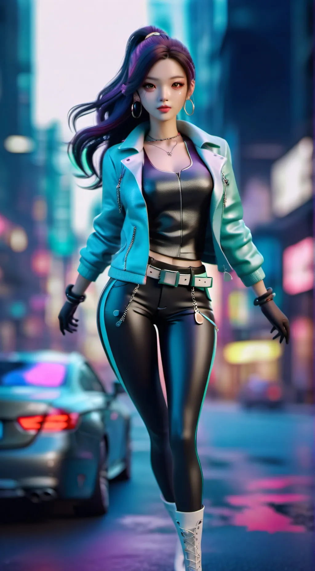 ai character: Josie ￼ background