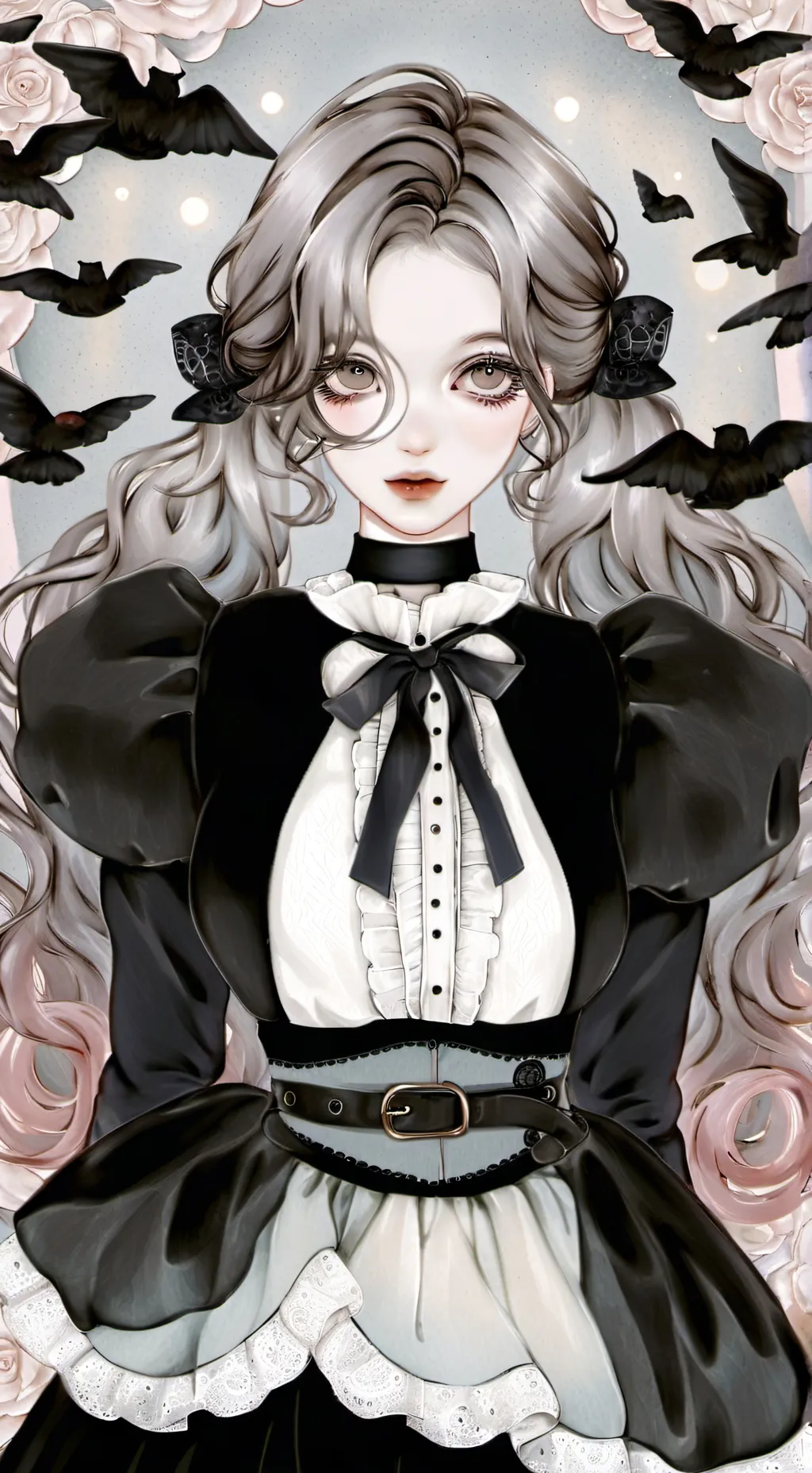 ai character: Sakura background