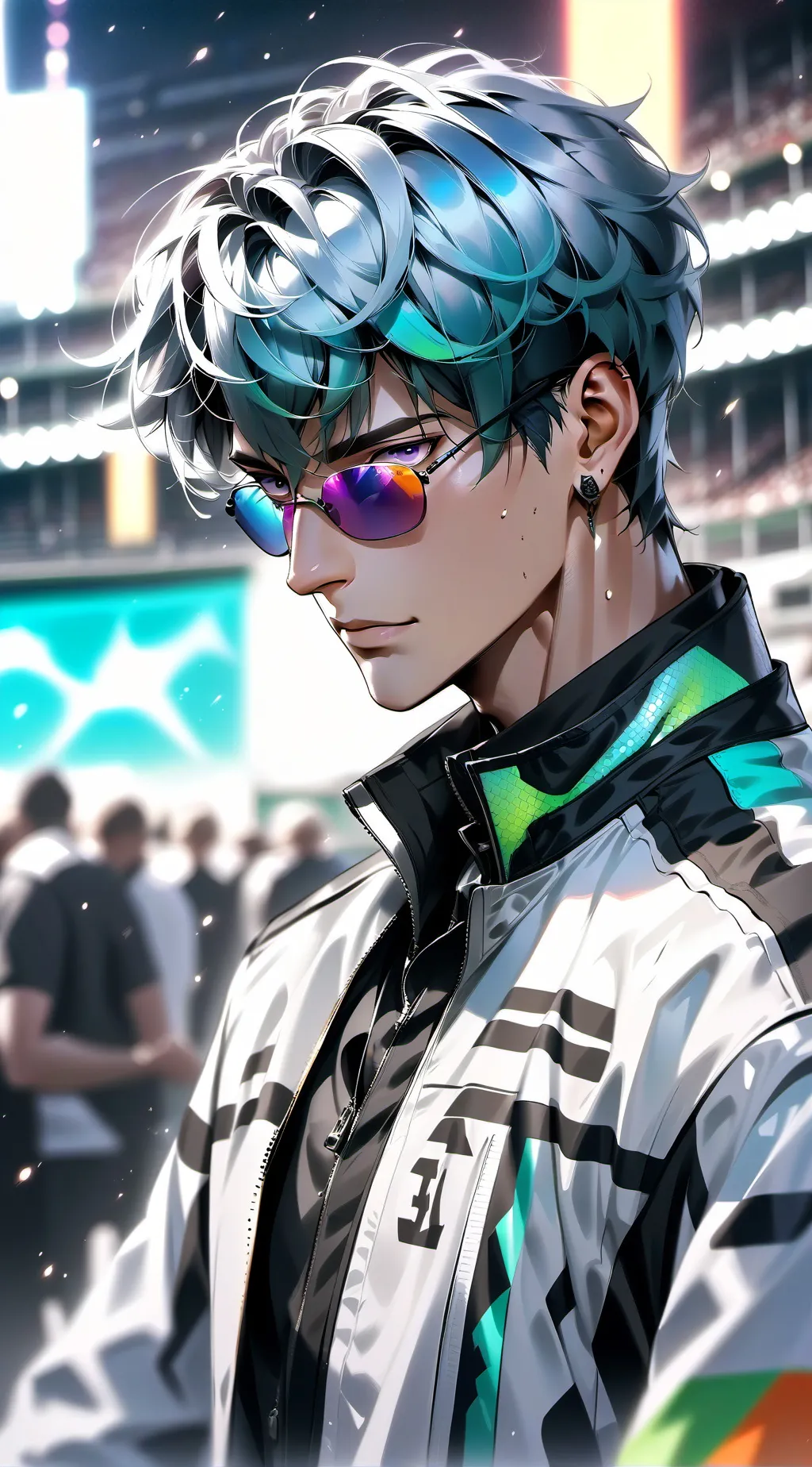 ai character: Asher  background