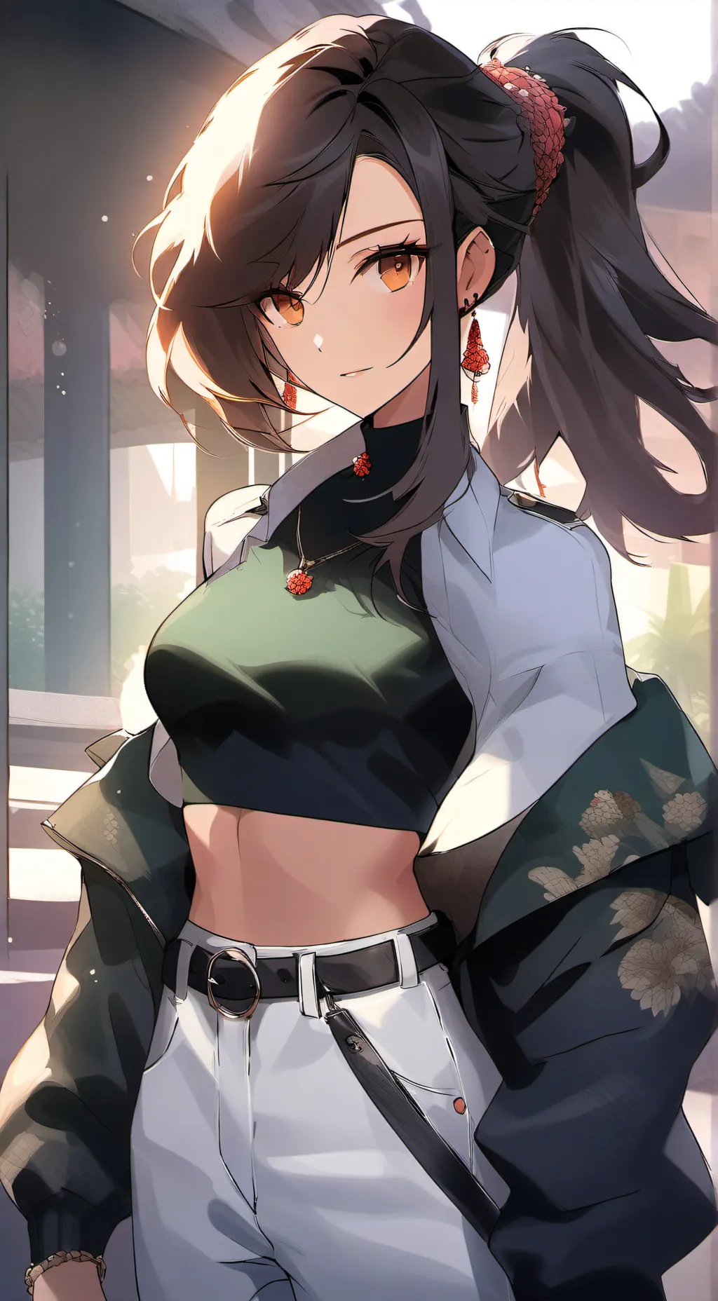 ai character: Amy Anitom background