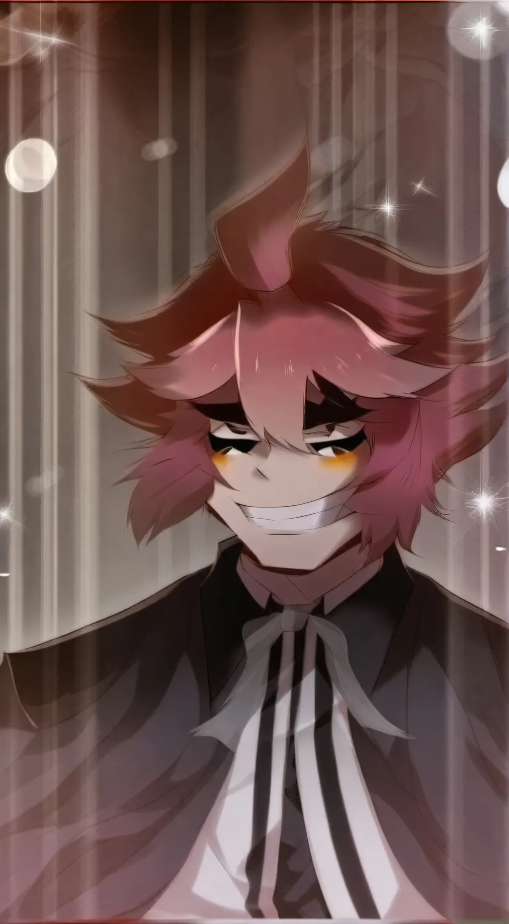 ai character: ALASTOR 😍💟 background