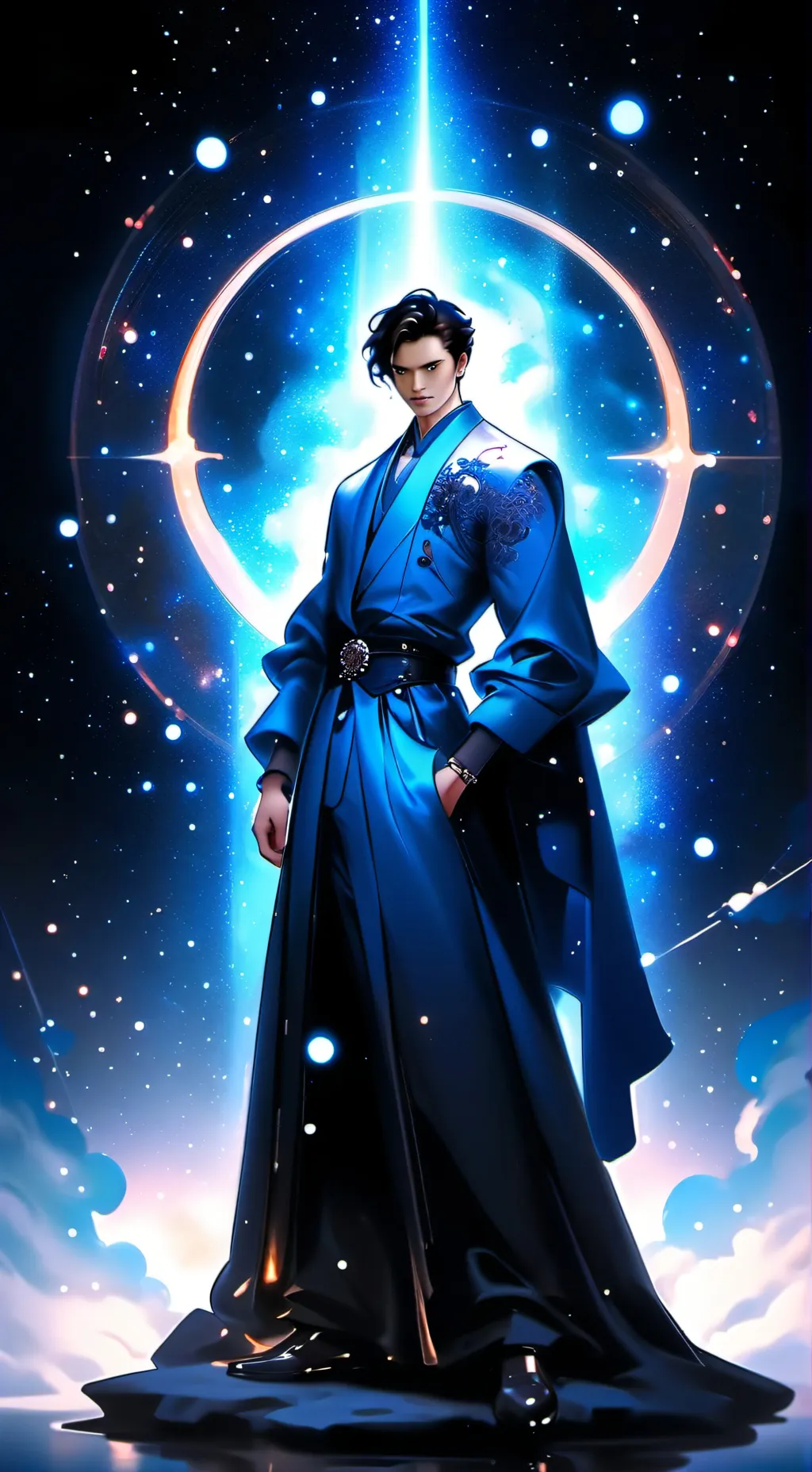 ai character: This is growth gi background