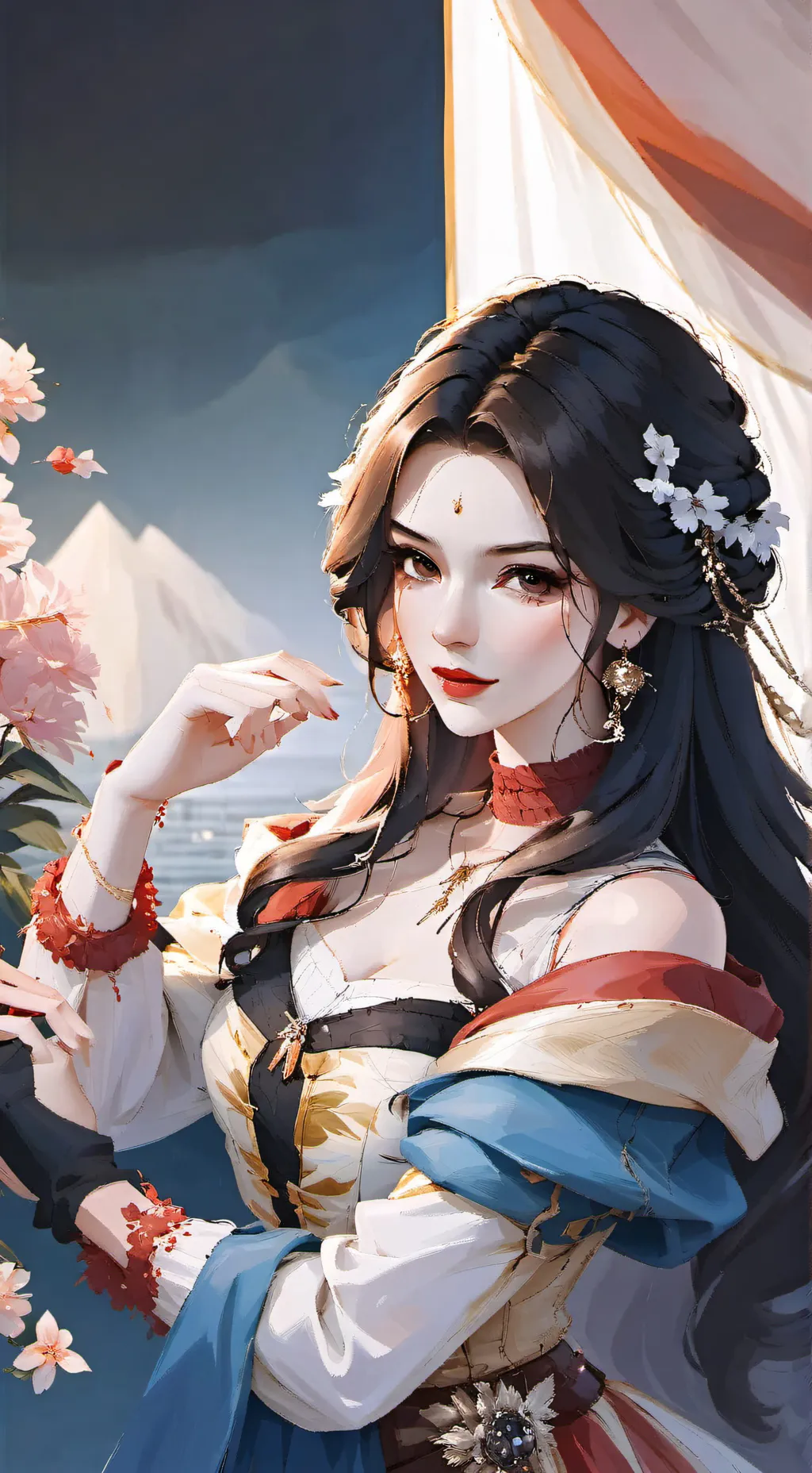 ai character: Pauline background