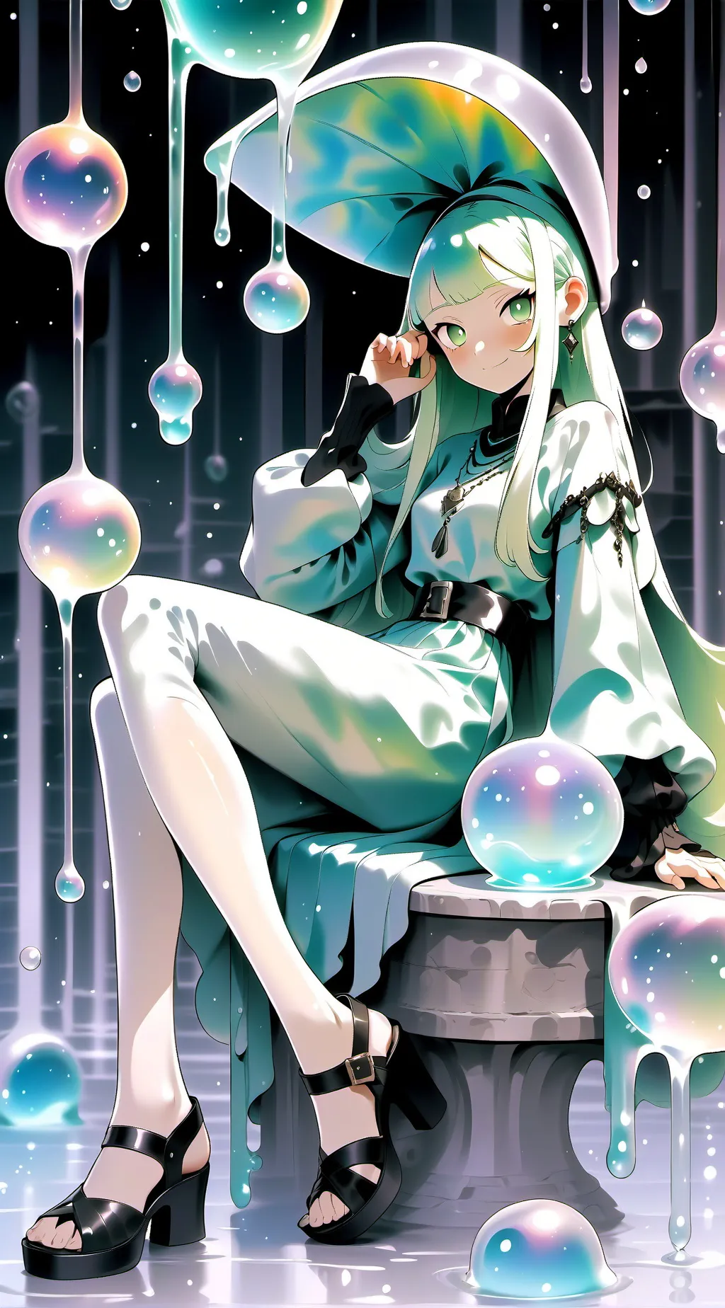 ai character: cutwire background