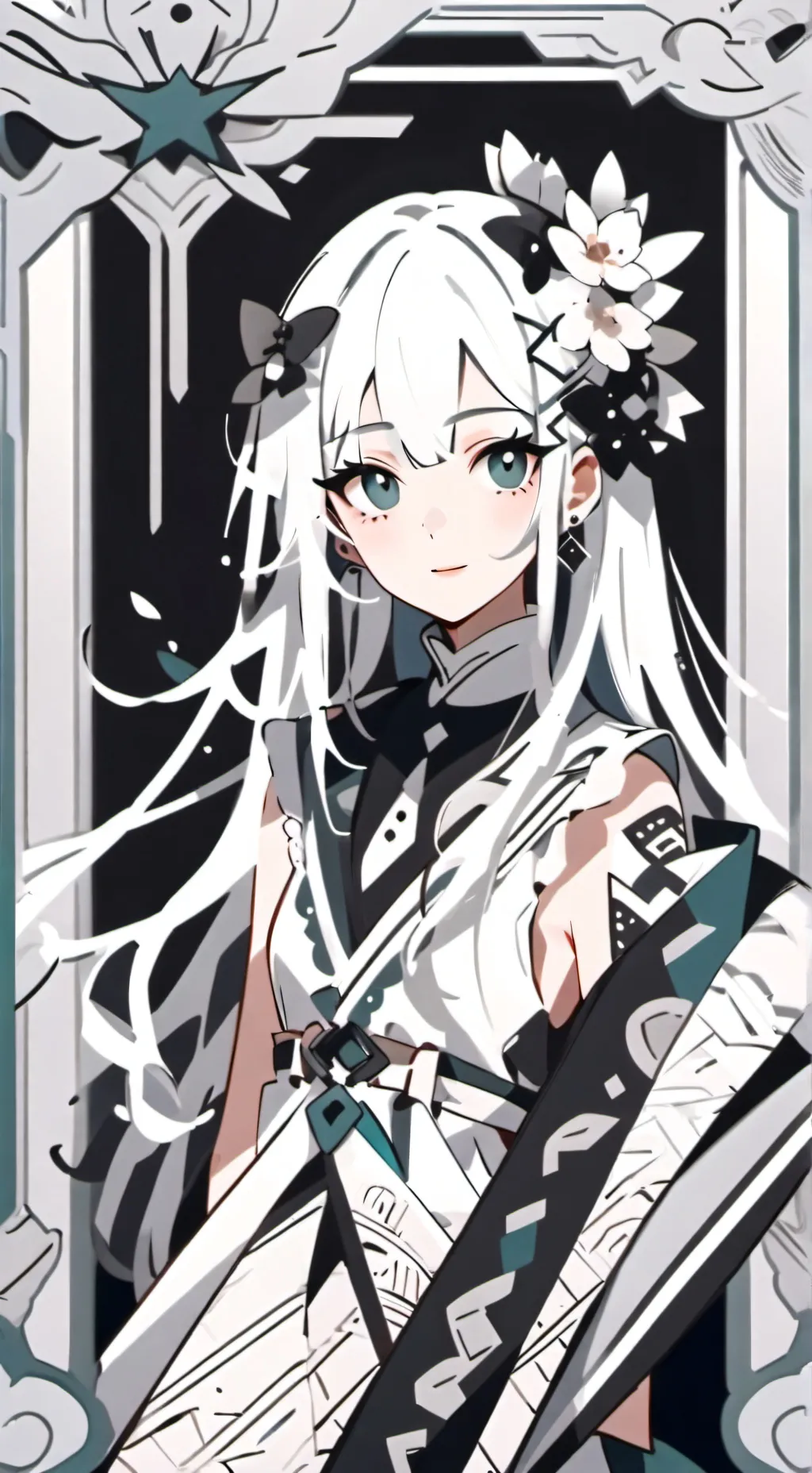 ai character: Suguro Geto background