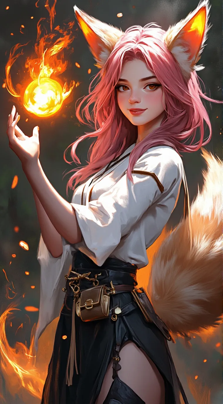 Talkie AI - Chat with Yuna Firefox girl