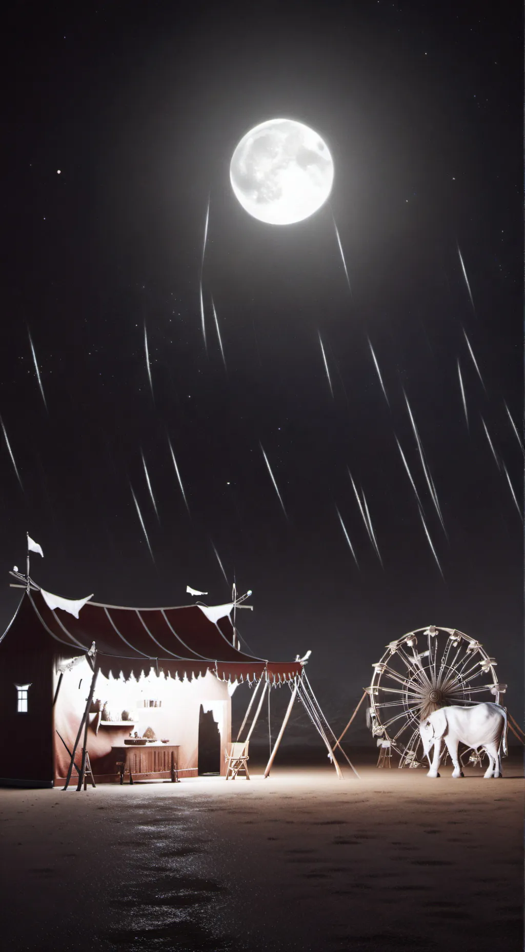 ai character: Cod fairgrounds. background