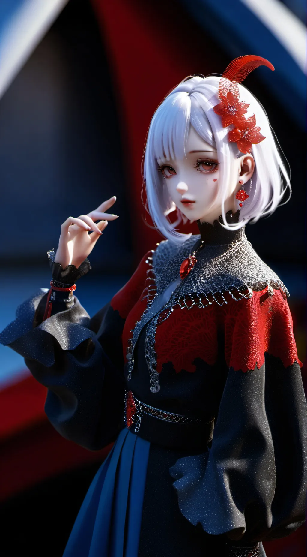 ai character: tengen uzui  background