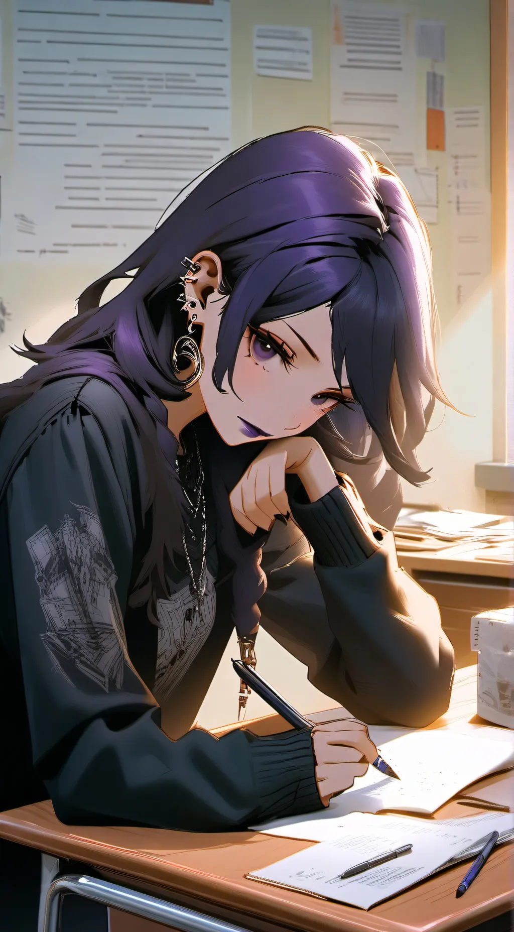 ai character: Emily background