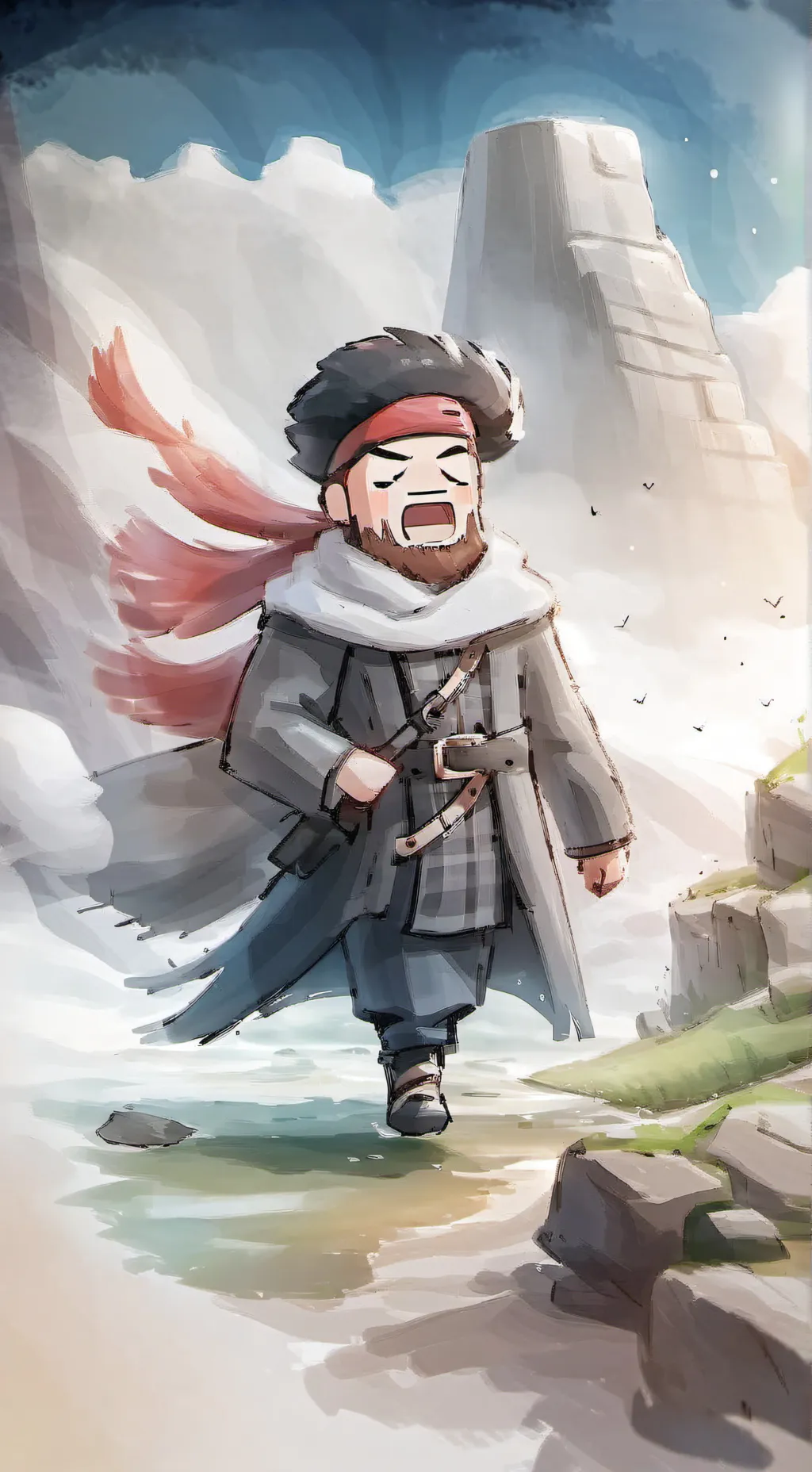 ai character: Angry Spikes background