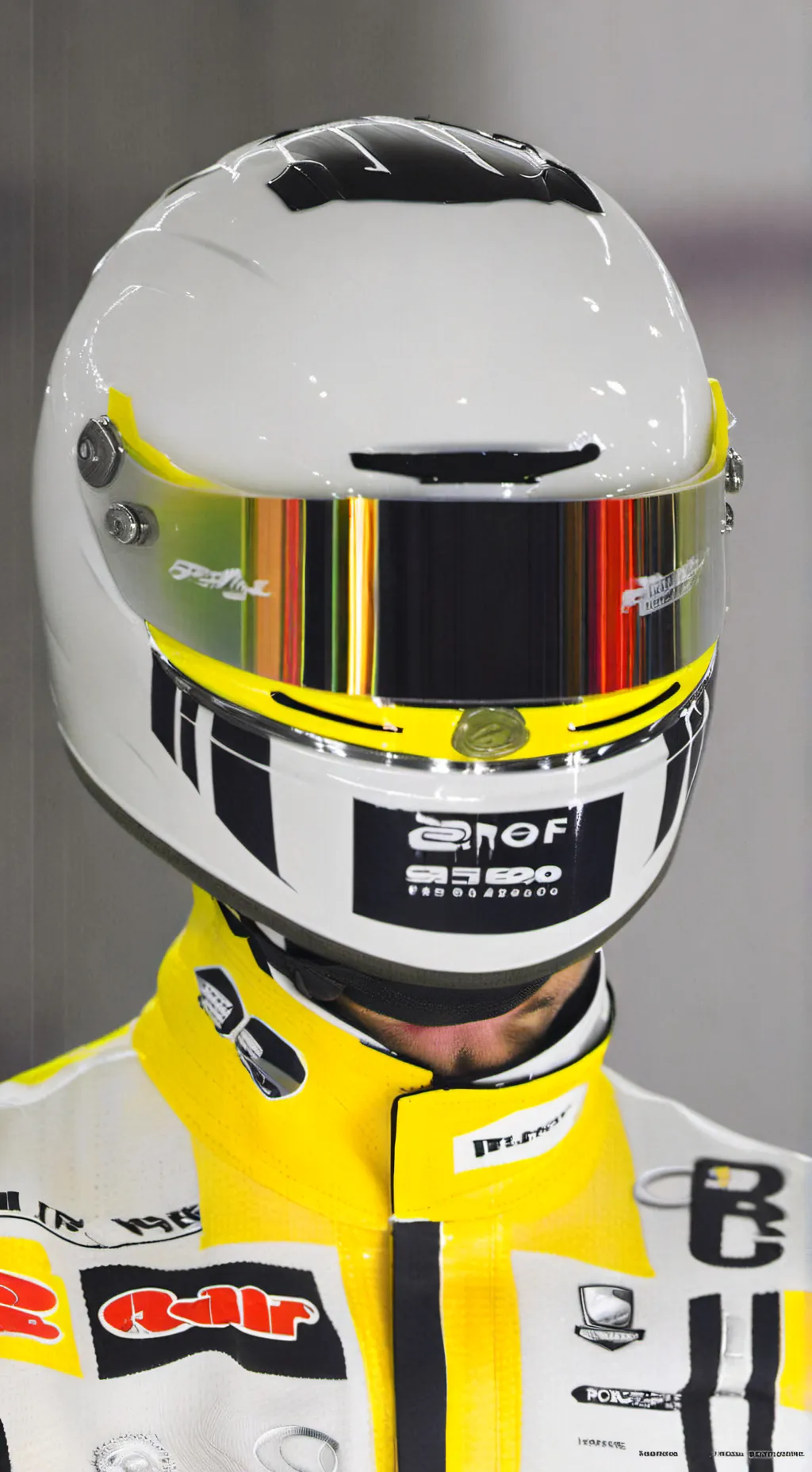 ai character: Jenson Button.  background