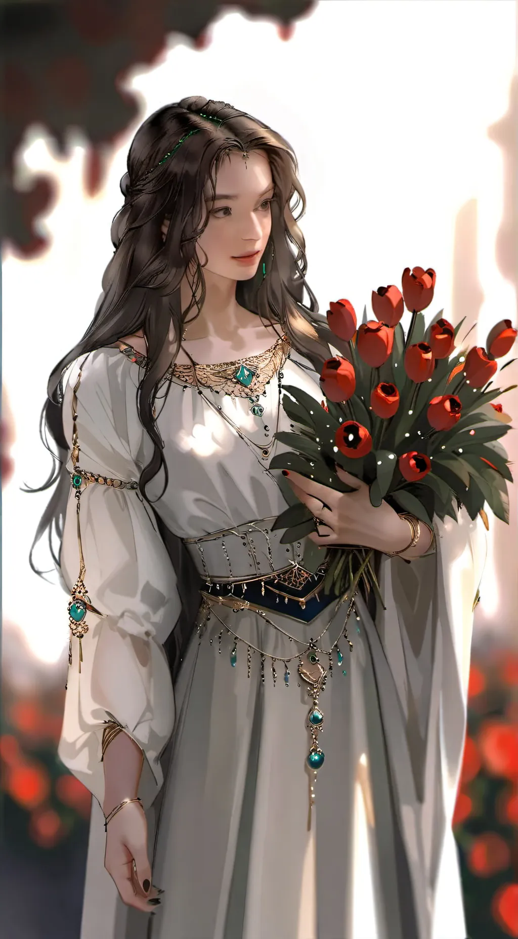 ai character: arina background