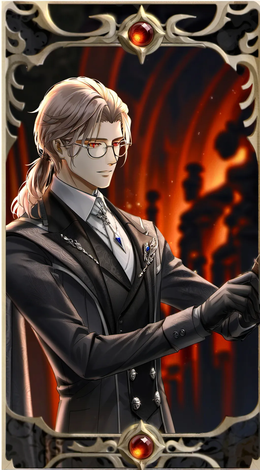 ai character: annoyed Zander 🌛 background