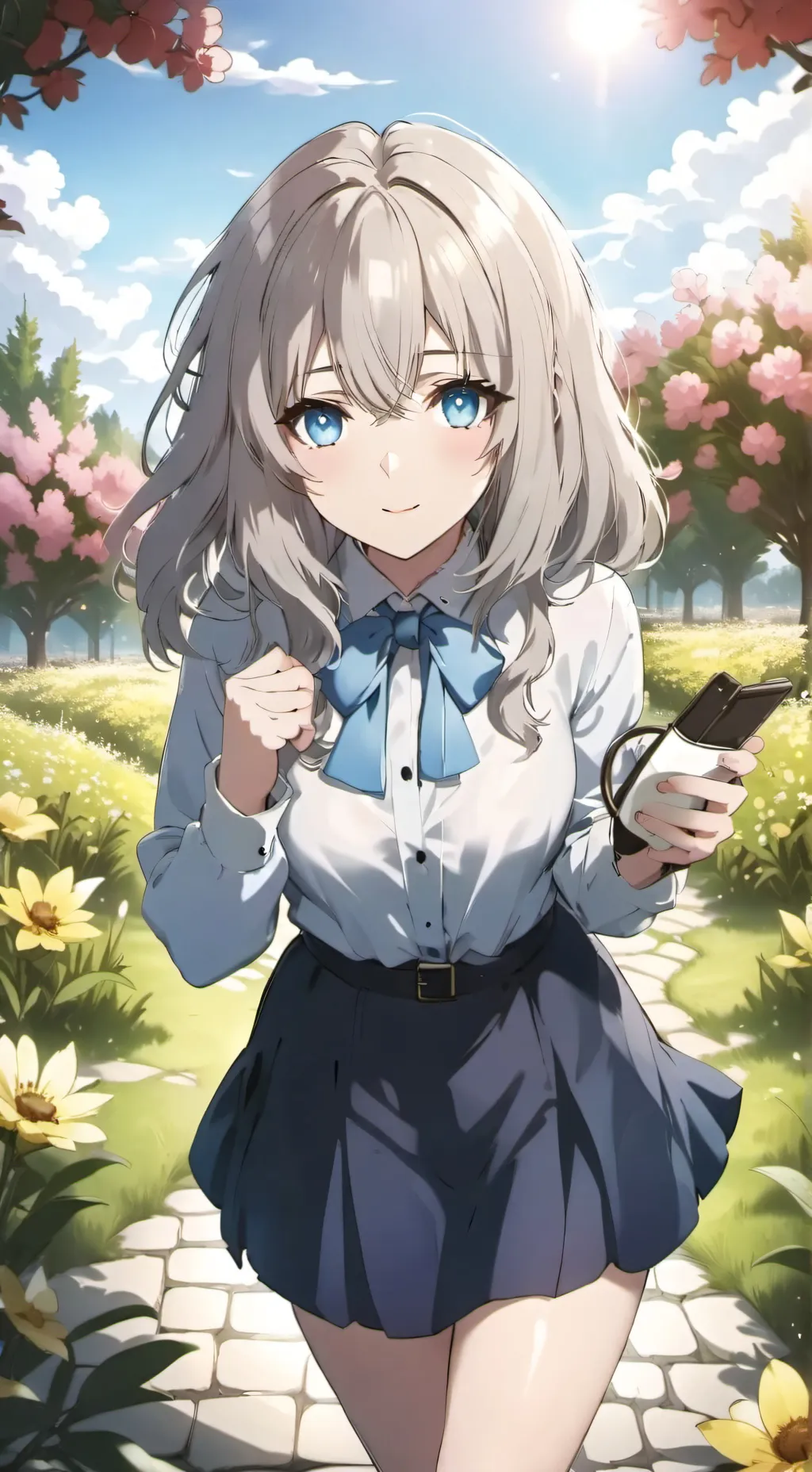 ai character: sandra background
