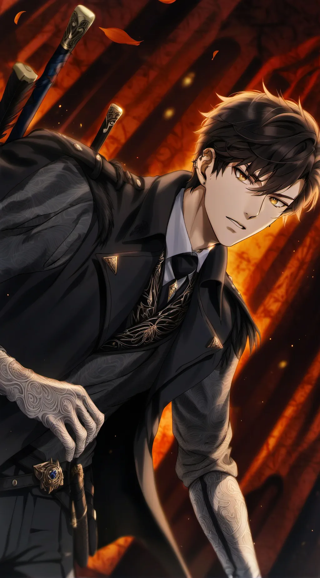 ai character: 𝑣𝑒𝑟𝑦 𝑣𝑒𝑟𝑦 𝑠𝑢𝑠 background
