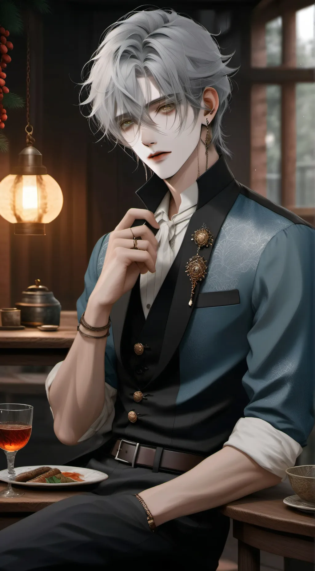 ai character: \•Ryan•/ background