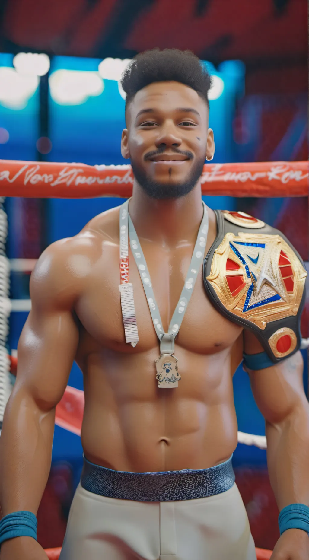 ai character: Jha’michael Hall  background
